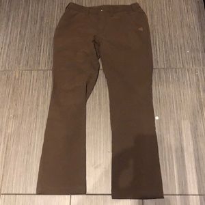 Mountain Hardwear Brown Pants with Stretch Sz M
